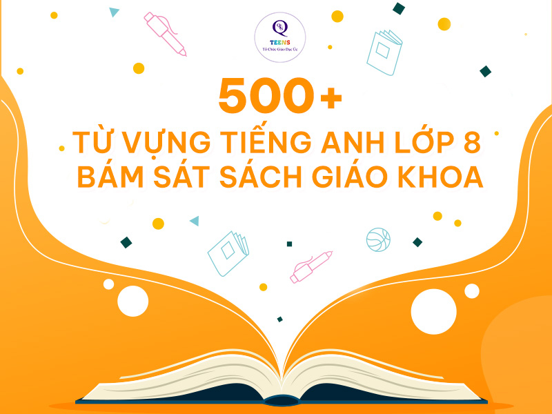 Bộ 500+ Từ Vựng Tiếng Anh Lớp 8