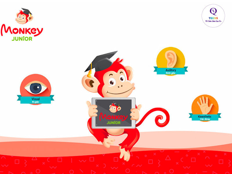 Phần mềm học tiếng Anh lớp 2: Monkey Junior